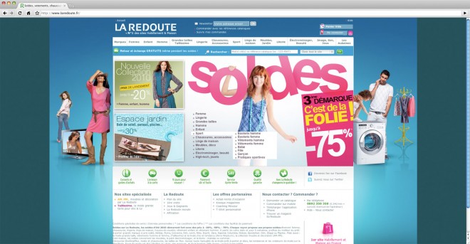 L'image de background de La Redoute est quand même cracra. 