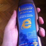 La crème solaire IE9