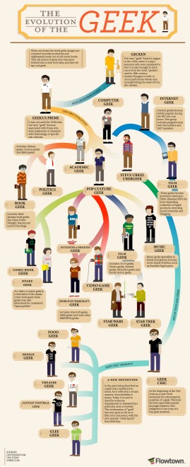 L'évolution du geek