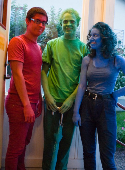 Un déguisement RGB pour Halloween