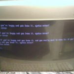 Si t'es fier d'être informaticien, syntax error ! Si t'es fier d'être informaticien, syntax error !