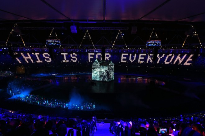 "This is for Everyone", Tim Berners Lee lors de la cérémonie d'ouverture des Jeux Olympiques de Londres en 2012