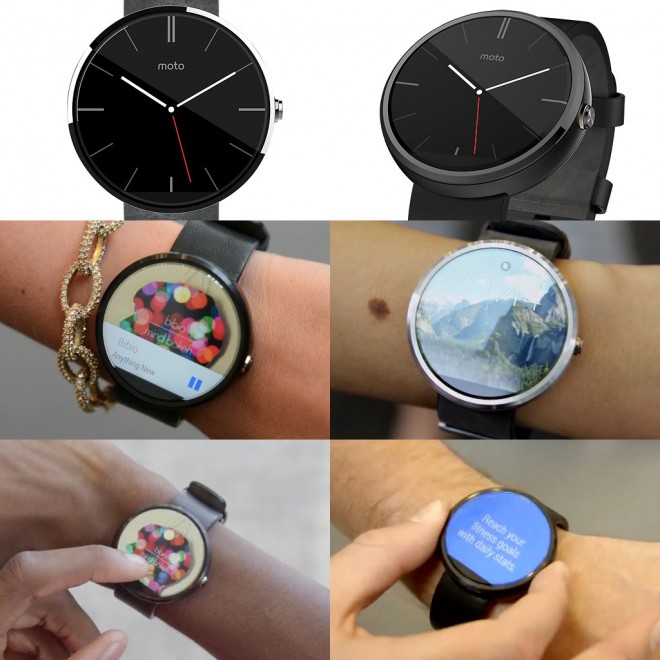 L'écran de la Moto 360 n'est pas rond